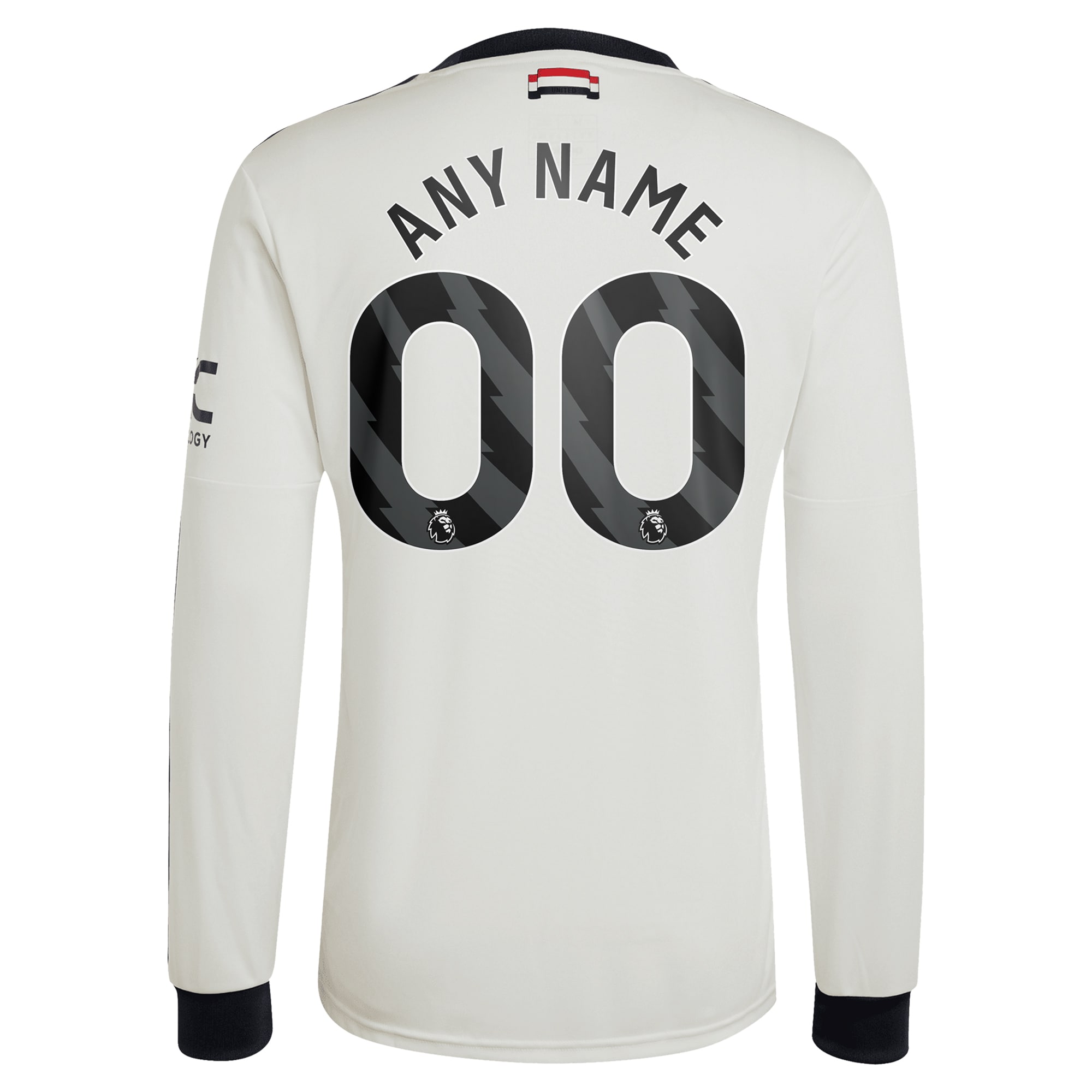 [SJH] Manchester United Originals 2024/25 Third Custom Replica Long Sleeve Jersey - Cream