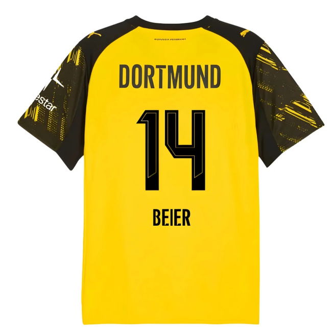 Elite Style Borussia Dortmund Pro Appearance Home Pro Shirt (Beier 14)