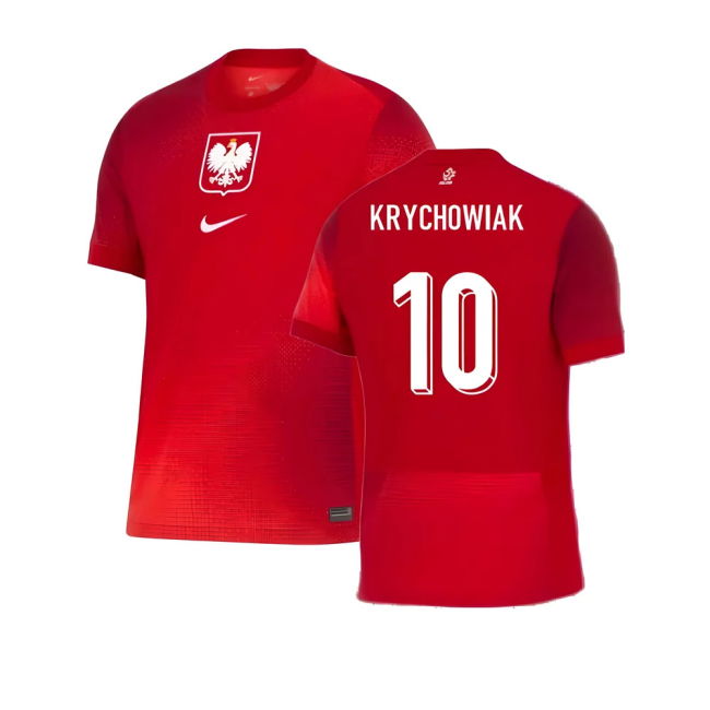 Krychowiak 10 Fan Quality Poland Away Fan Jersey (Adults)