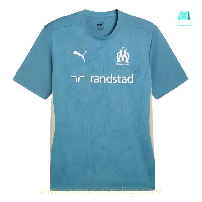 2024-2025 Marseille Training Shirt (Bold Blue)