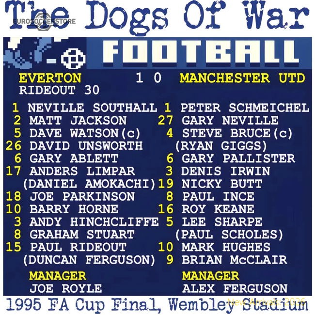 2025-2026 Everton Shirt Top-tier Jersey Performance Fabric