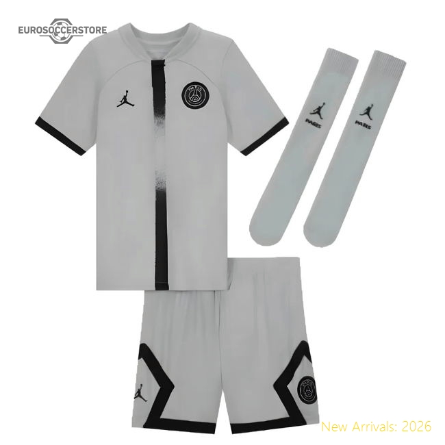 Premium Psg 2022-23 Away Mini Kit (Xsb (3-4 Y) Neymar #10 (Mint)