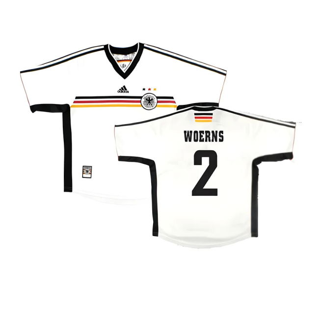 Germany 1998-00 Home Shirt ((Very Good) L) (Woerns 2)
