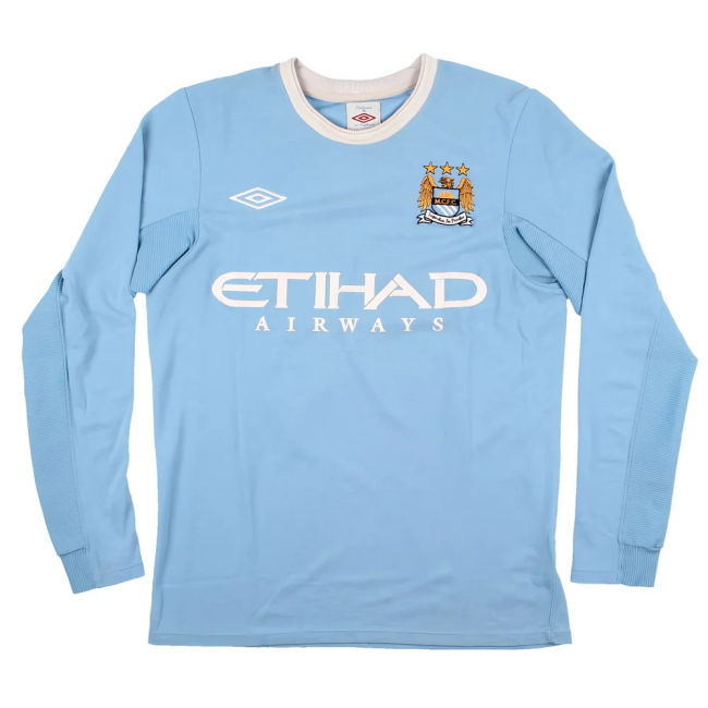 2009-10 Man City Soccer Jerseys stylish Home Football Shirt