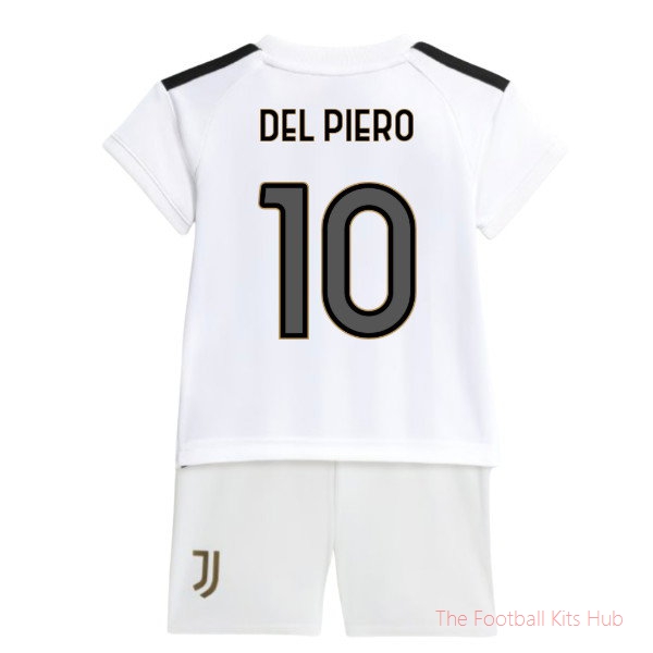 Juventus Home Kit 2026-2027 Del Piero #10 Baby Football Jersey