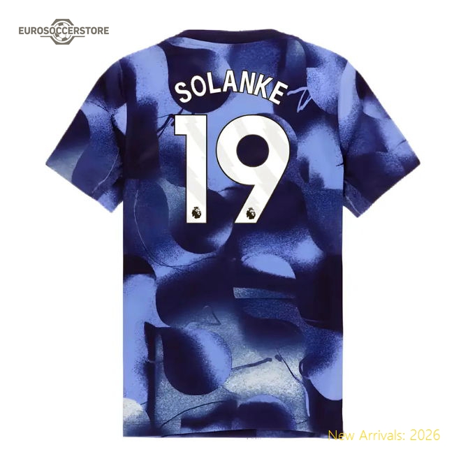 Soft Kids Football Team Solanke Jersey 2024-2025 Easy-care