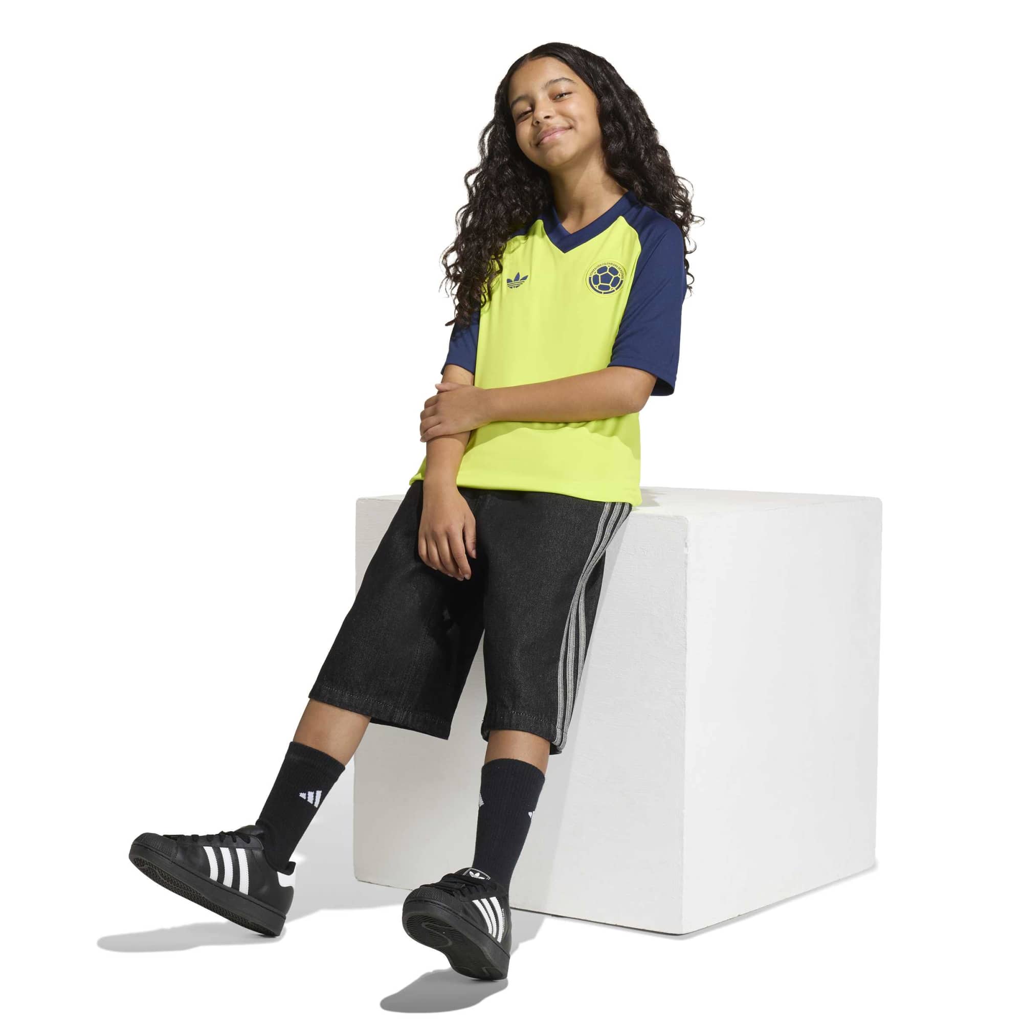 [SJH] Colombia National Team Youth 2026 Pre-Match Jersey Top - Yellow