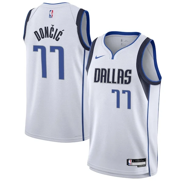 Luka Dončić DAL Official Team Jersey - Top-Grade - Licensed Product