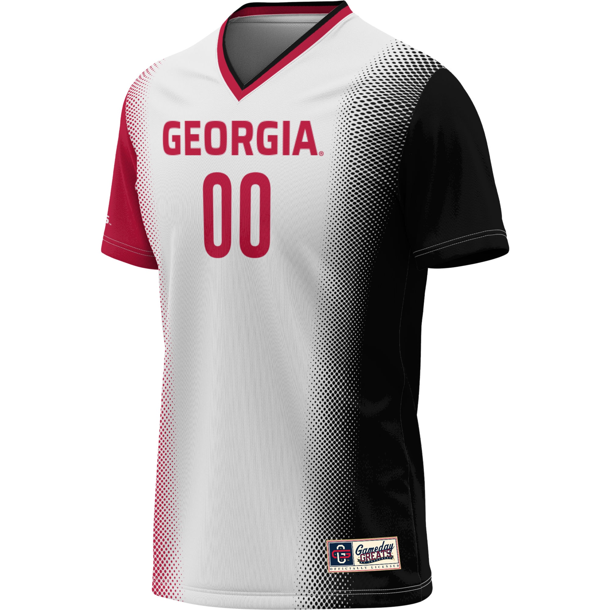 [DDG] Georgia Bulldogs GameDay Greats Youth NIL Pick-A-Player Lightweight Women's Soccer Jersey - White
