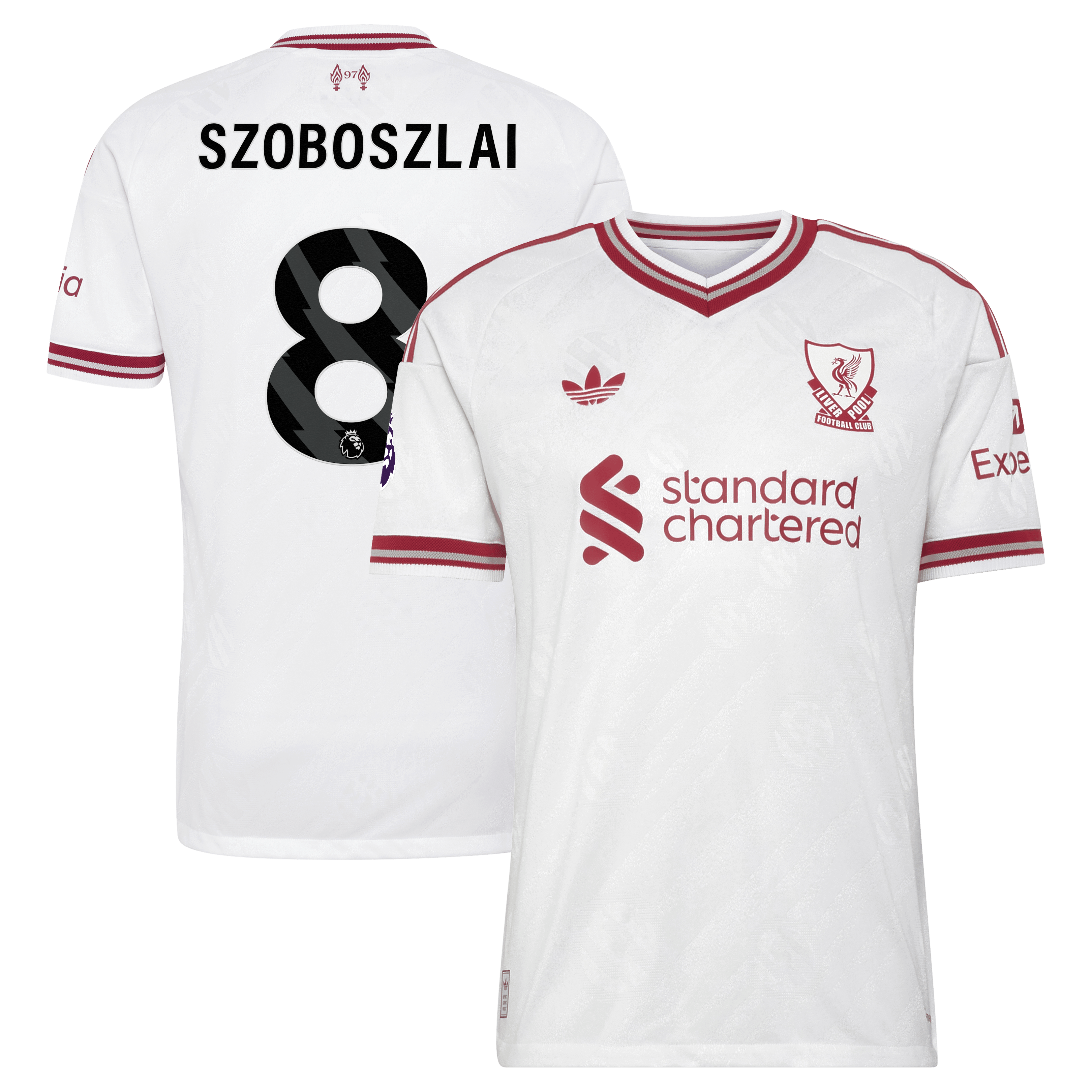 [JED] Women's Dominik Szoboszlai Liverpool 2026/27 Away On-Field Authentic Jersey - White
