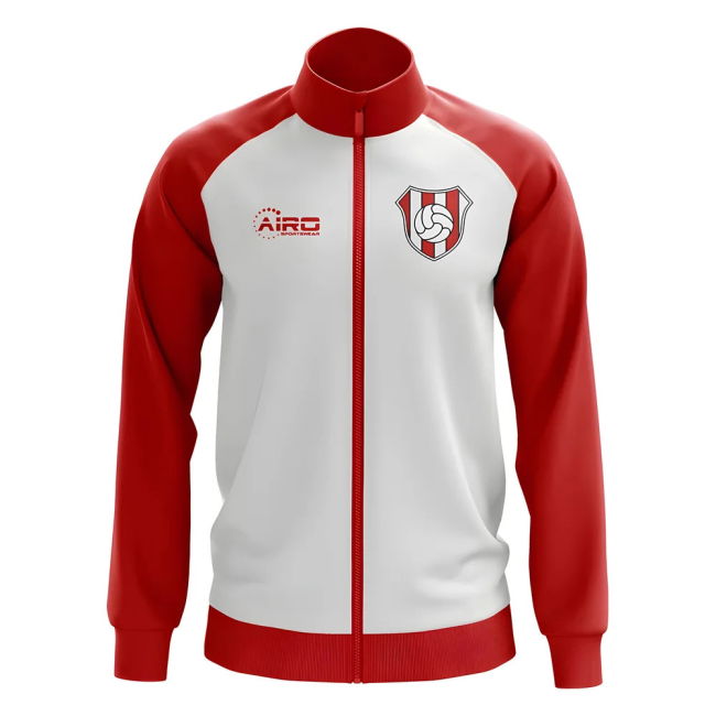 Athletic River Plate Concept Football Track Jacket (White)