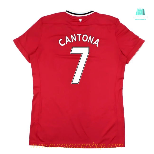 Manchester United 2011-12 Home Shirt (Women\'s) ((Very Good) M) (CANTONA 7)