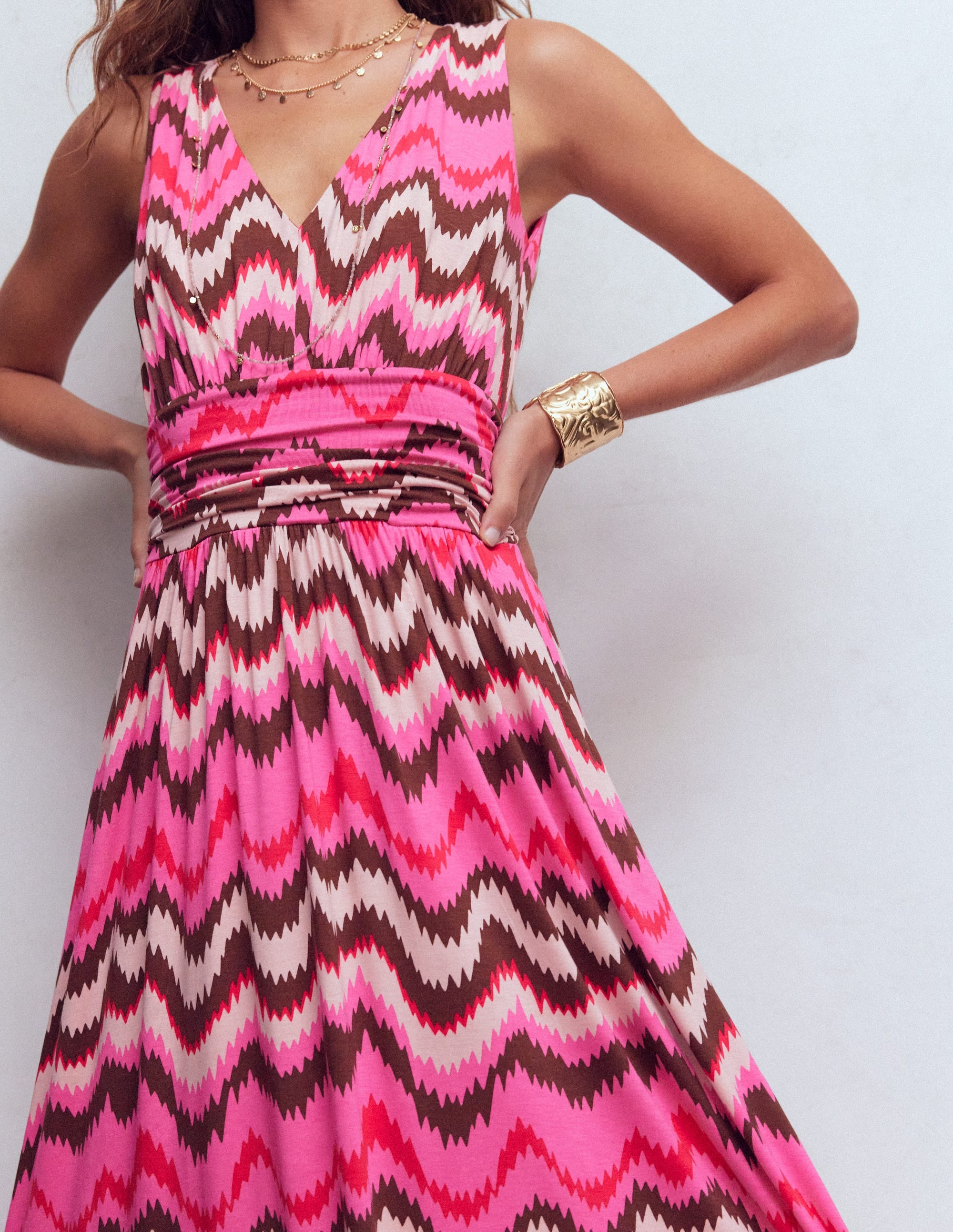 Elodie Jersey Maxi Dress