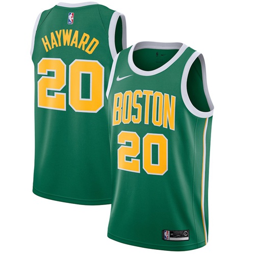 BOS #20 Gordon Hayward Professional 2024 Earned NBA Jersey - Green