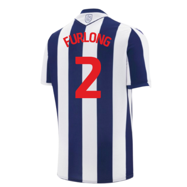 Verified 2025-2026 West Bromwich Albion WBA Home Shirt (Furlong 2)