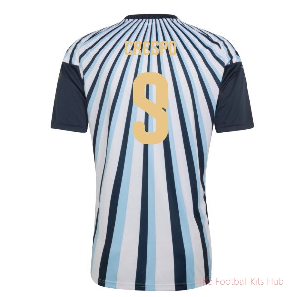 Matchday Argentina 2026-2027 Home Pre-Match Shirt (Crespo 9)