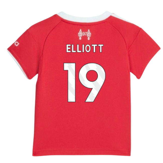 Stretchable 2025-2026 LIV Home Match Jersey Elliott 19 Adults #11656