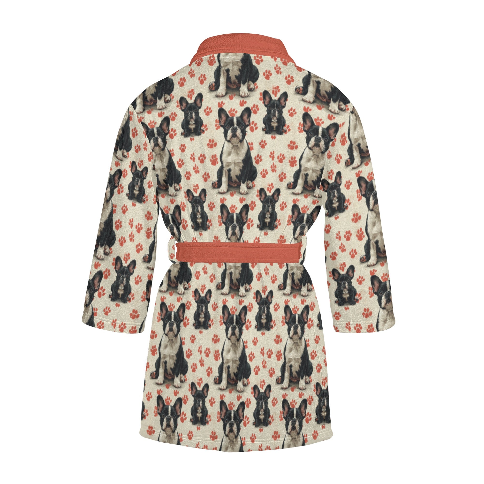 French Bulldog Premium Lucy - Bulldog Women Bathrobe Indoor Use