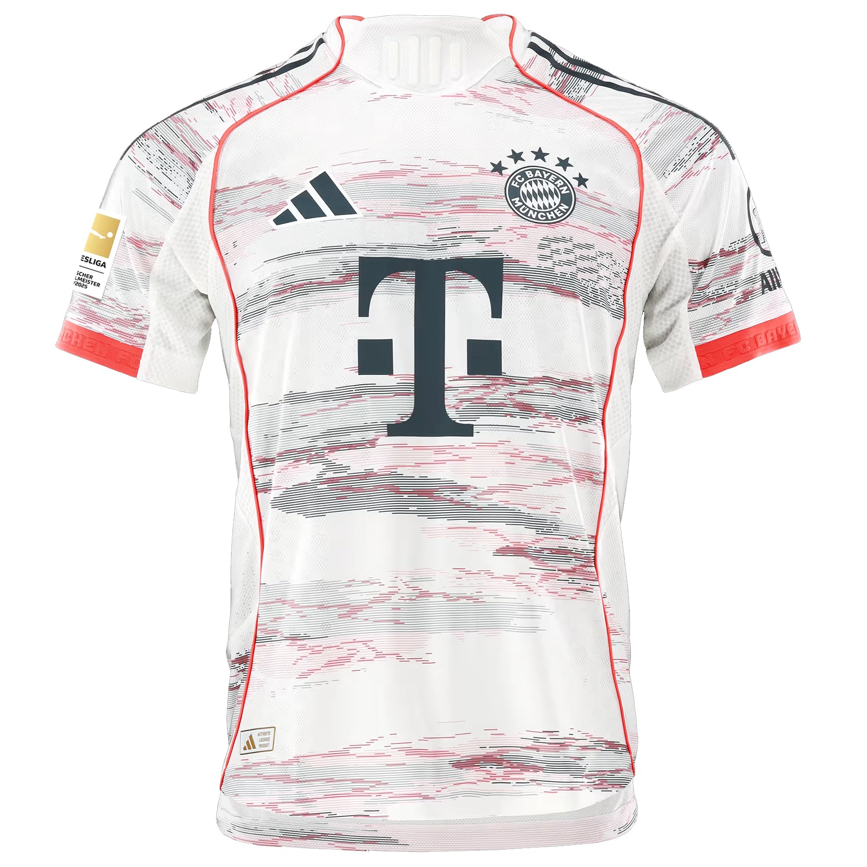 FC Bayern Munich Patch 2025-2026 Bun Away Jersey – Authentic Shirt