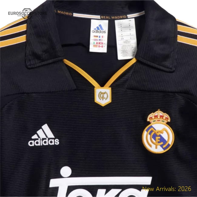 1998-2000 Real Madrid Reissue Away Jersey - Supporter Edition