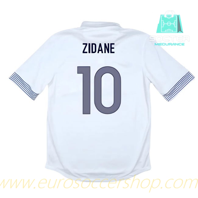 France NT Away Football Shirt (ZIDANE 10)