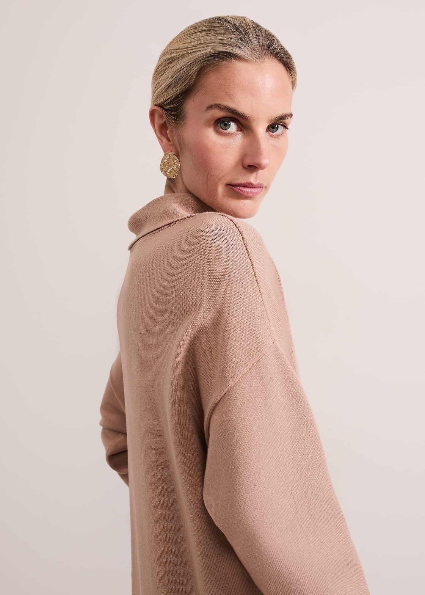 Skylar Funnel Neck Jumper Dress