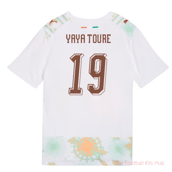 2026-2027 Ivory Coast Away Shirt (Kids) (Yaya Toure 19)