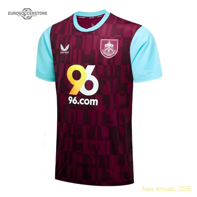 2024-2025 Burnley Home Shirt - Match Day Jersey - Match Day Jersey