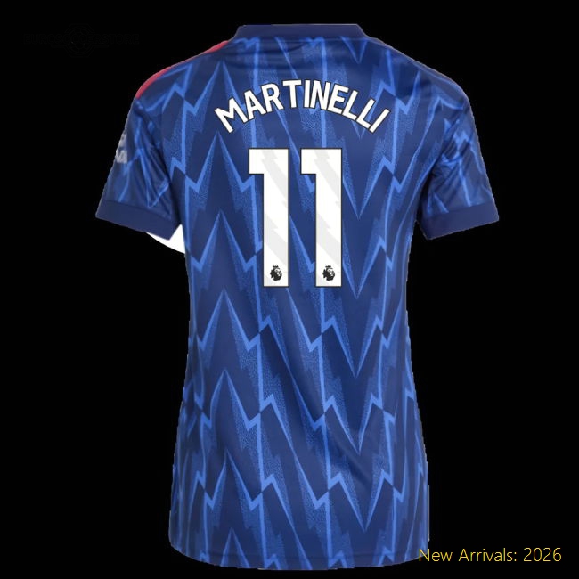 Chic Arsenal Womens Martinelli Jersey 2025-2026 Comfortable