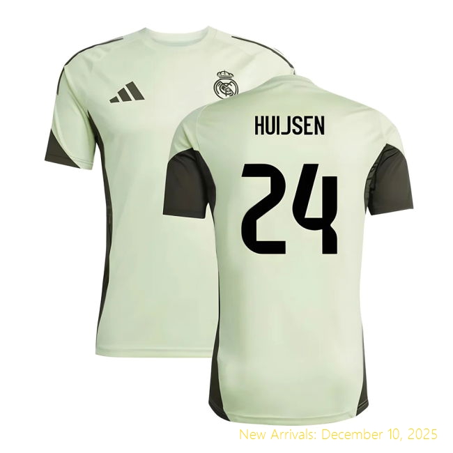 2025-2026 RM Real Madrid Training Top Grade Jersey (Almost Lime)