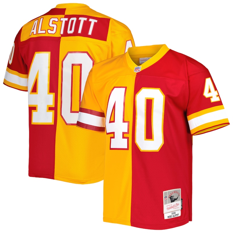 None Mike Alstott TB Buccaneers Stylish Game-Ready Jersey Football App