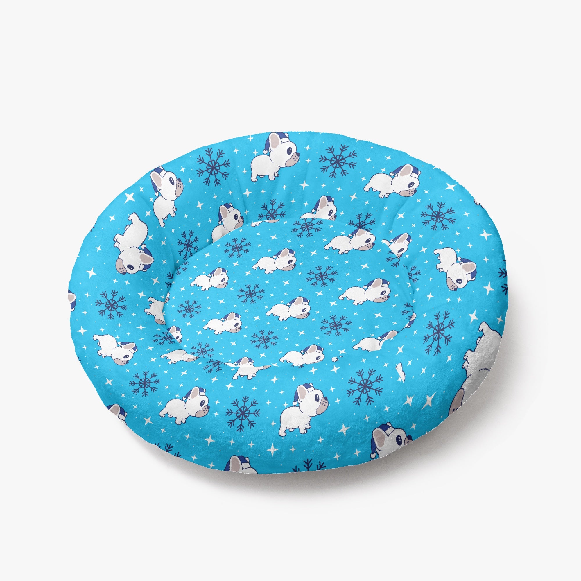 French Bulldog Beyonce Cloud Comfort Frenchie Bed | Anti Anxiety