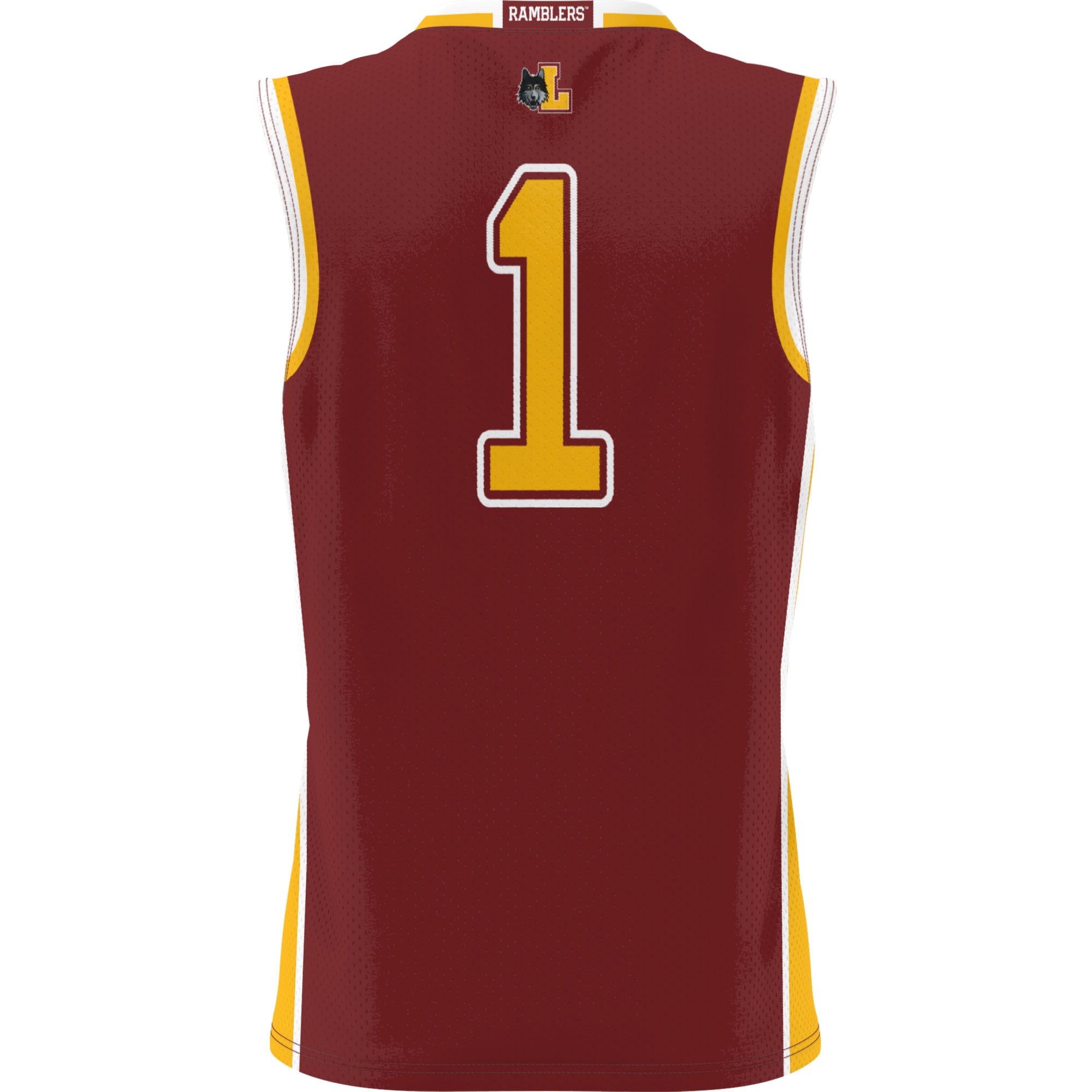 [NJP] Loyola Chicago Ramblers GameDay Greats Youth Lightweight Basketball Jersey - Maroon