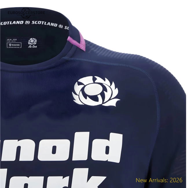 2025-2026 Scotland Home Rugby Shirt (Kids)