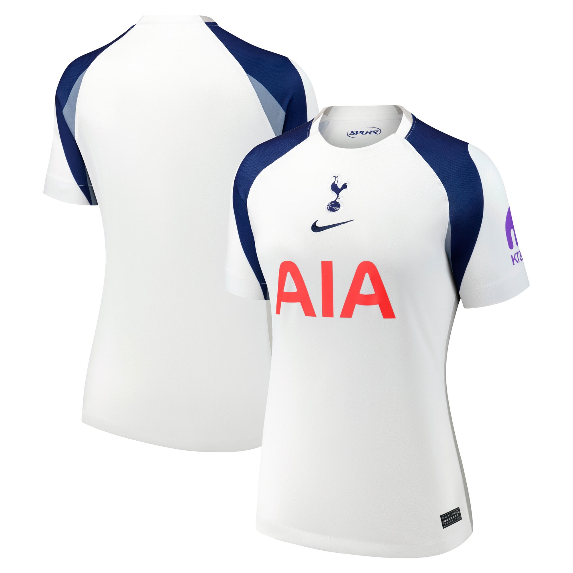 [SJH] Tottenham Hotspur Women's 2025/26 Home Replica Jersey - White
