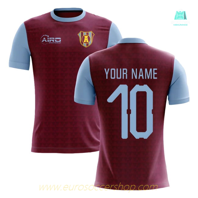 2025-2026 Villa Home Concept Football Shirt (Your Name)