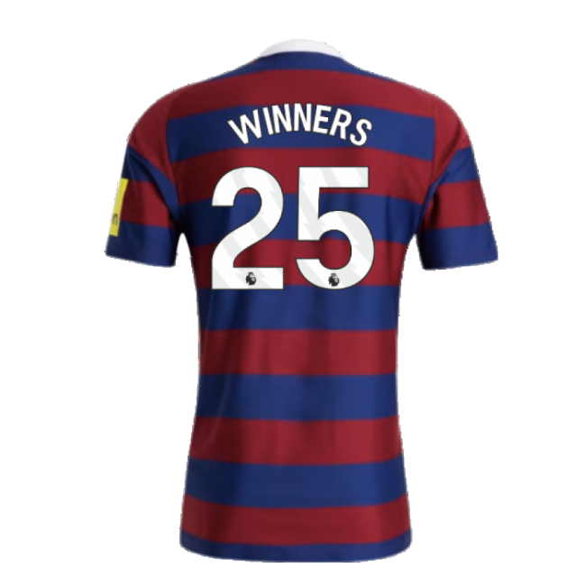 2024-20 Newcastle Away Football Kit Winners Printing L S