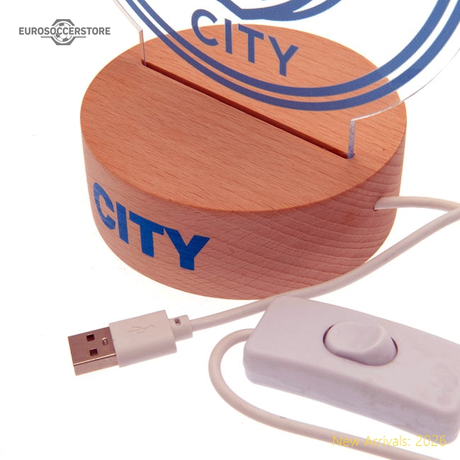 Premium Manchester City Fc Led Crest Light - Premium Quality Football