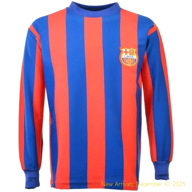 Barca Barcelona 1960s Retro Football Professional Shirt - Value for