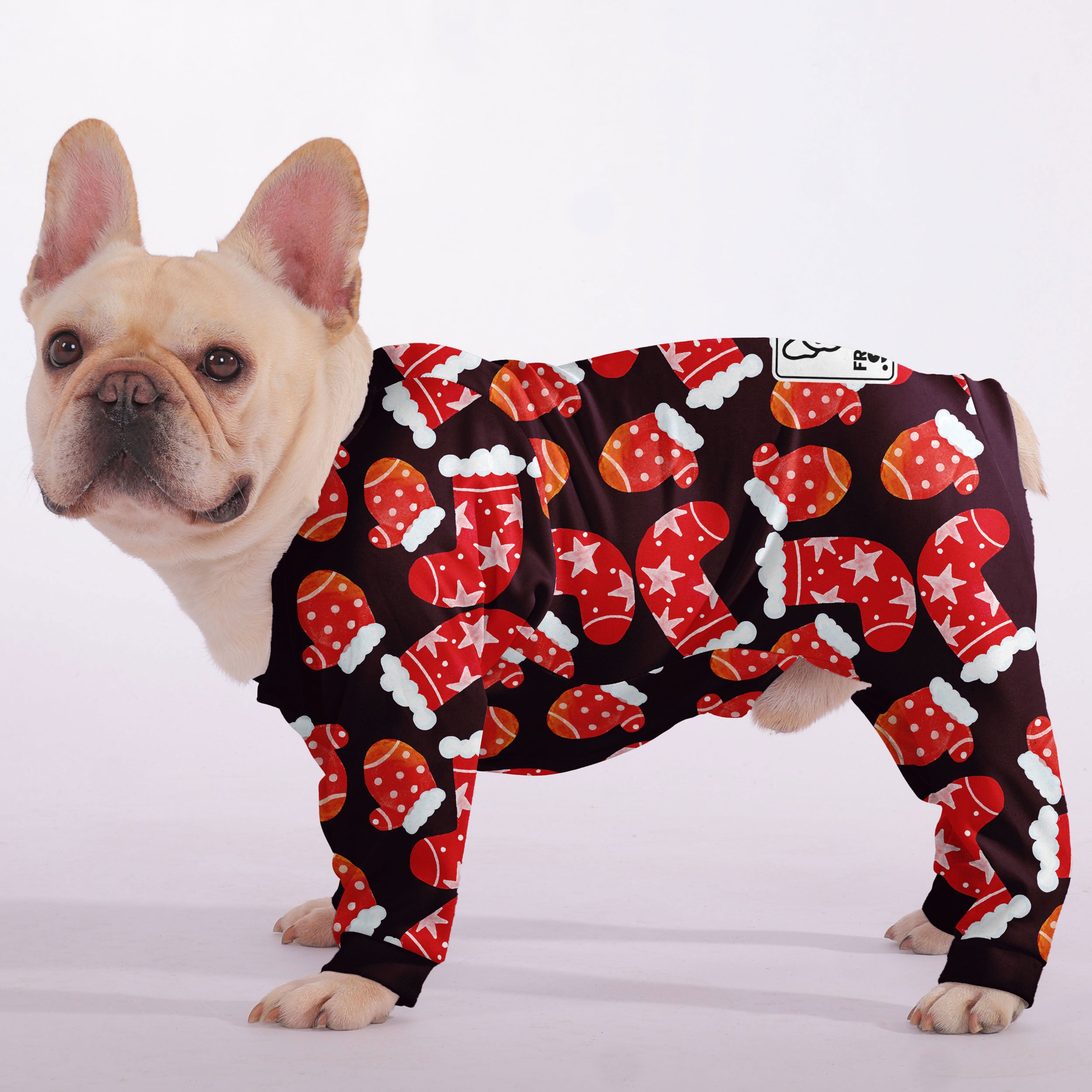 Culture-Inspired Frenchie-Fan Chloe - Frenchie Pajamas for Home Use