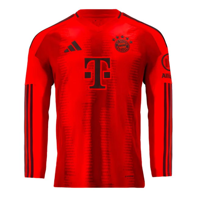 2024-2025 Bayern Home Shirt Antibacterial Moisture Wicking
