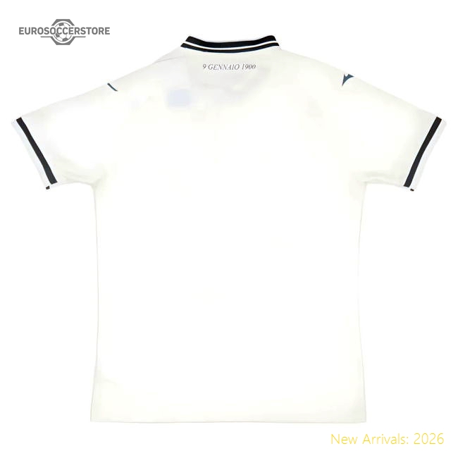 2025-2026 Biancocelesti Away Shirt - Budget-friendly - Match Quality