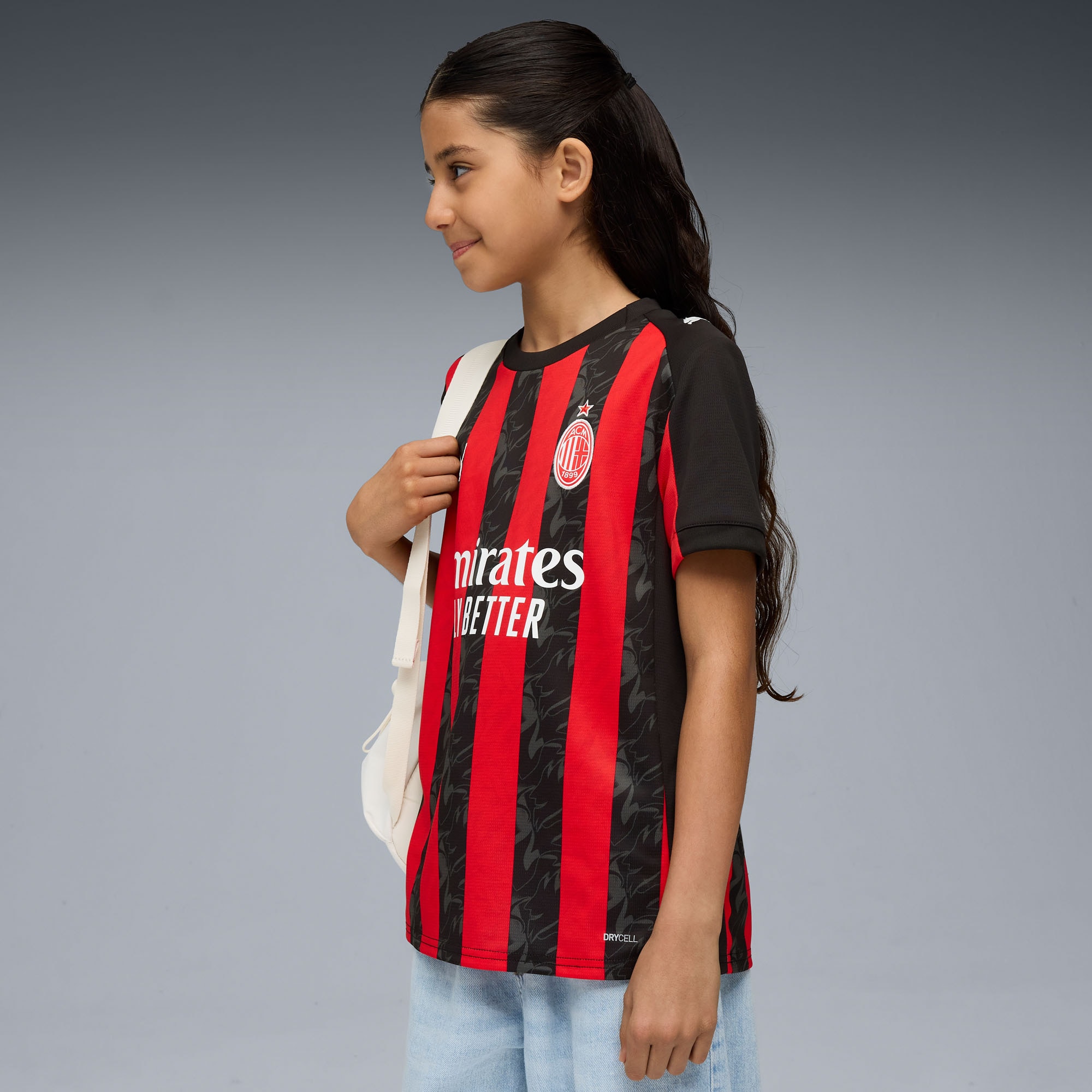 AC Milan Youth 2025 Performance Replica - Club Jersey - Hurry Up