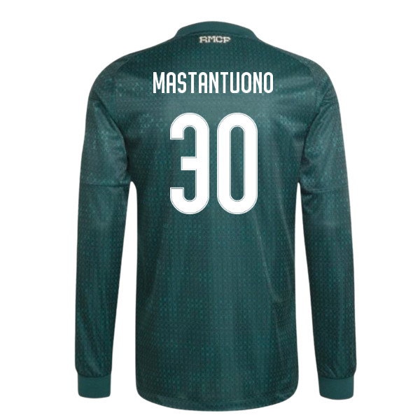 [DDJ] 2026 2027 Real Madrid Long Sleeve Shirt Away Authentic Kit (Mastantuono 30)