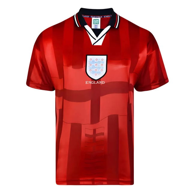 Score Draw England 1998 World Cup Finals Retro football Shirt