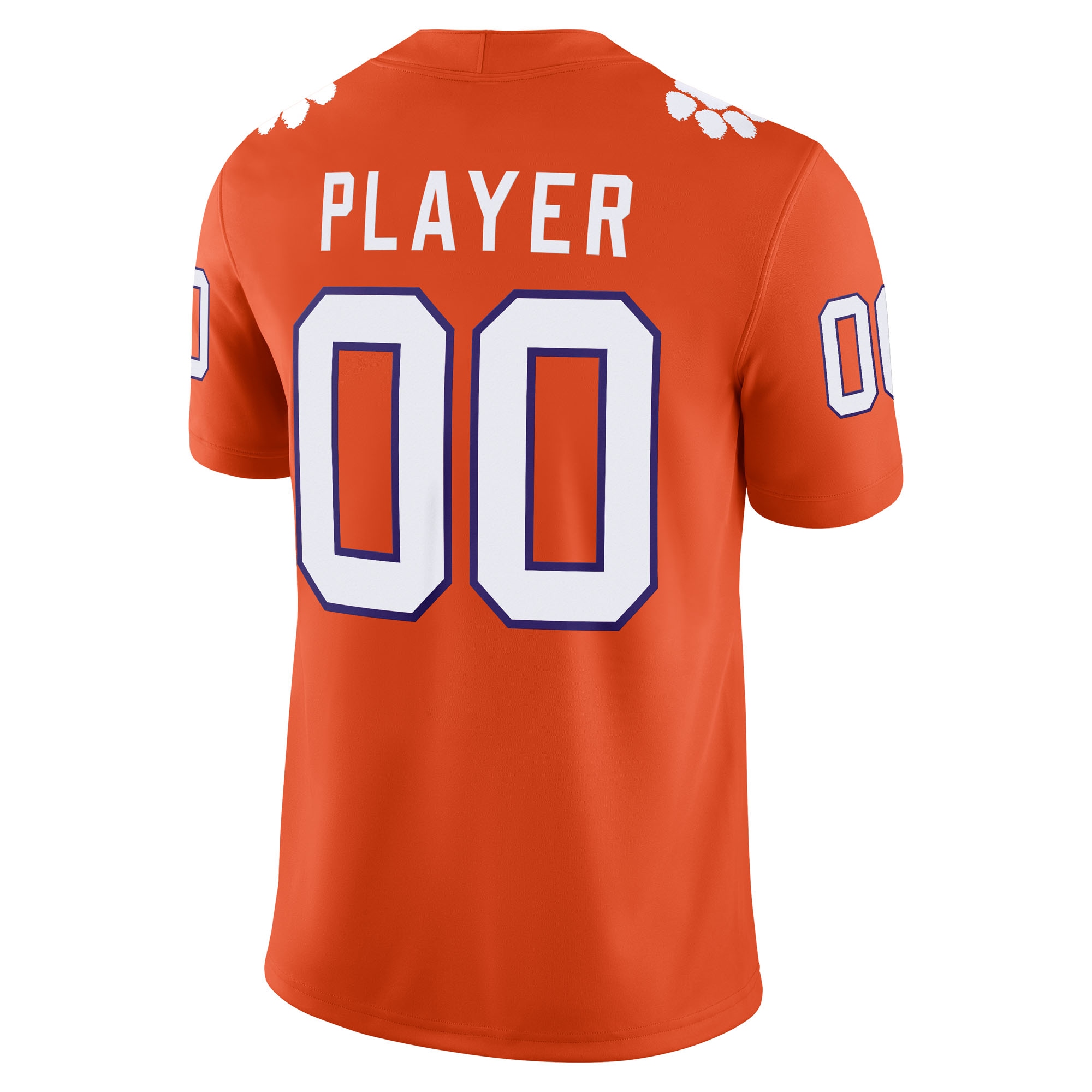 [NJP] Clemson Tigers NIL Pick-A-Player Game Jersey - Orange