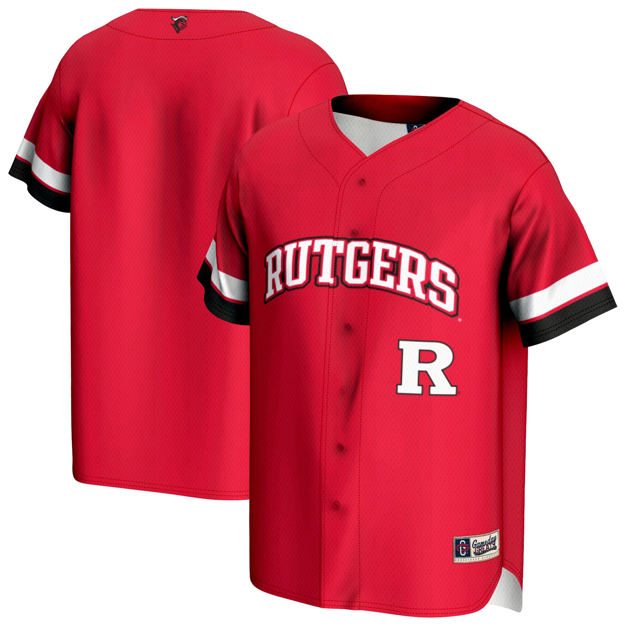 [DDG] Rutgers Scarlet Knights GameDay Greats Baseball Jersey - Scarlet