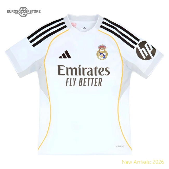 2025-2026 Real Madrid Home Youth Kit - Great Value - Unique Style