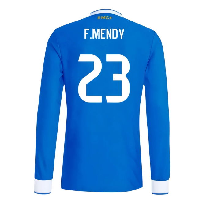 Official 2025-2026 Real Madrid La Liga Third Jersey (Mendy 23)
