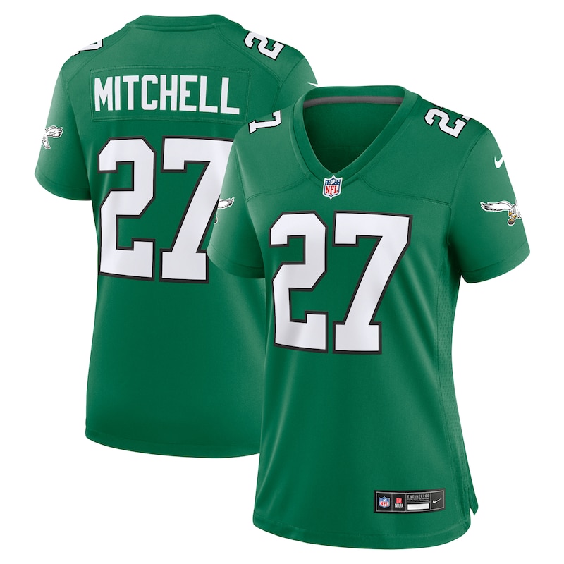 None Quinyon Mitchell Philadelphia Eagles Championship Contender Au...